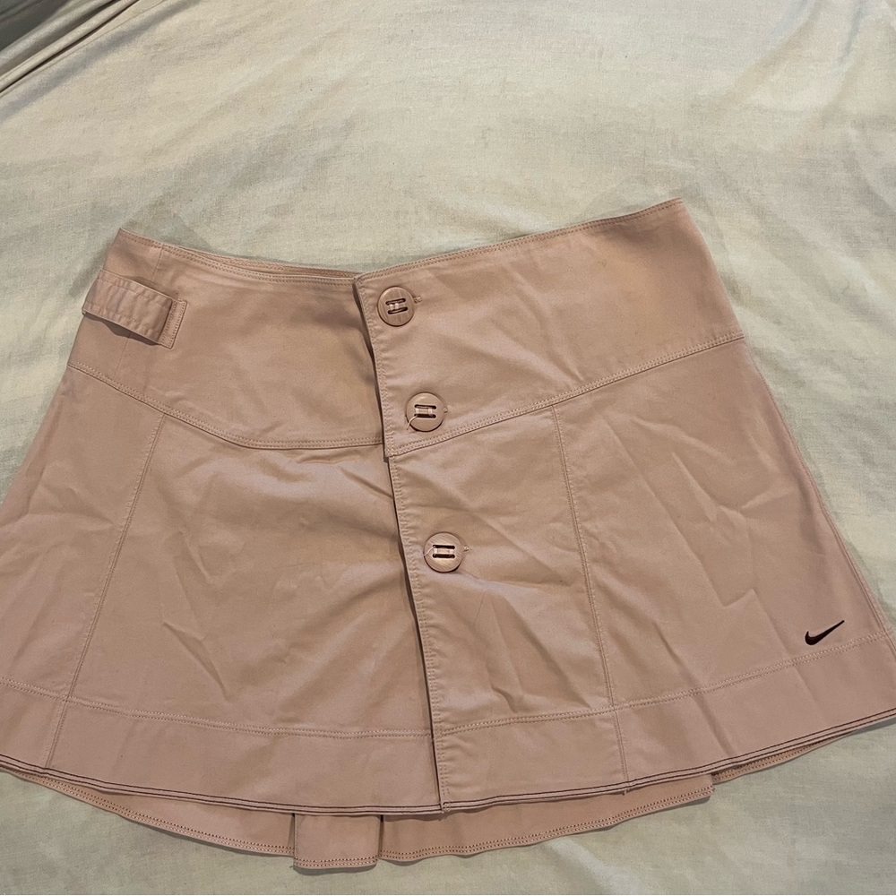 Nike Blush Pink Skirt with Buckle Accent